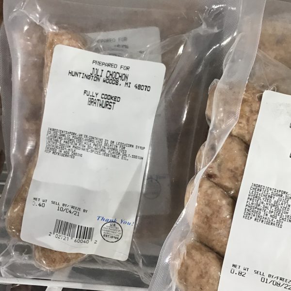 Joli Cochon Brats & Sausage, Pork