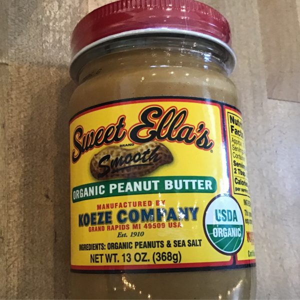Sweet Ella’s Smooth Peanut Butter