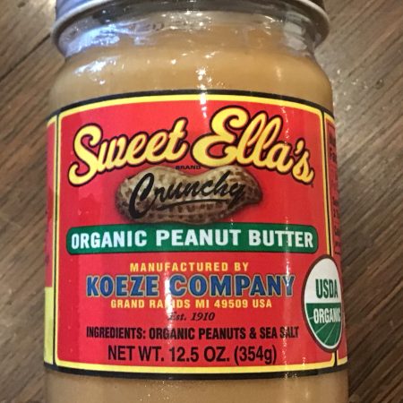 Sweet Ella’s Crunchy Peanut Butter