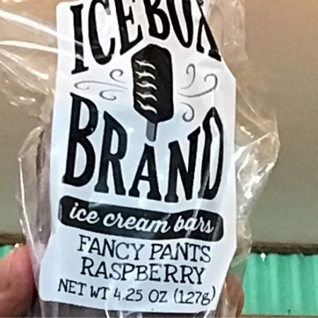 Ice cream bars, ice box
