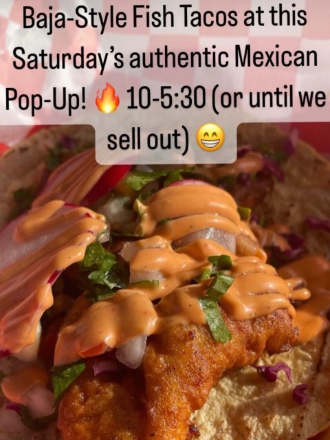 😃 Hi there!  We are having our Famous Fish Tacos today & two farm tours to see the “fuzzy faces” at 10:00 AM & 1:00 PM. 

😃 Whitefish we use is local-caught, sustainably sourced, Michigan fish. Our chef works her magic... and it’s hands down, the best authentic Mexican fish taco we’ve ever had! 

😃 The entire menu, (including Breakfast Burritos!) is in the pics. 
😃 Tours to see the cows, sheep and piggies, and 40 foot wide beaver dam at 10:00 AM & 1:00 PM. 

The walk is “farmy” & “woodsy” and on uneven terrain, so wear shoes that fit your adventure!

😃 It’s peak ASPARAGUS SEASON. Both purple and green asparagus are a win-win: they both taste excellent: purple is just slightly sweeter. 

😃 Why does Providence’s asparagus taste so good? Our certified organic asparagus has ZERO herbicides & pesticides, chemical fertilizer residue.  The same with our strawberries and everything else!  The fruit and veggie tastes exactly like it was meant to: DELICIOUS! 😋 Have a beautiful day, whatever you end up doing! Farmers, Andrea & Ryan Romeyn