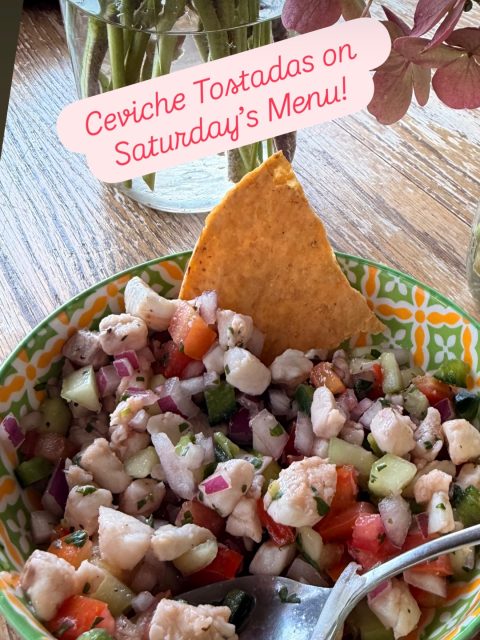 😃Super excited to have one of our very favorite dishes, ceviche, on Saturday’s menu!  Providence Organic Farm, Market and Cafe is open from 8 to 6 on Saturday. 🌶️🔥😃Mexican food is served at 10 AM and all day until we sell out! 🔥We use Farm-raised meats & certified organic produce for all this amazing food! 🌽we have a ton of certified organic sweet corn, strawberries, watermelon, cantaloupe, tomatoes, lettuce and much. More for all your holiday gatherings. 🍈We are located on M 88, 1 mile east us 31 at Eastport Michigan. 🍓The detour sign says that MDA is close ahead but it’s not closed for 5 miles. 😃🙏🏼So yes, you can get to our farm no problem. If you’re in Central Lake take old state to East Torch Lake Drive. If you’re in Bellaire, take Bellaire Highway to East Torch Lake Drive to avoid the closure on the east side of Central Lake.🙌🏼🍓🌻🌽🌱🙏🏼 #torchlake #bellairemichigan #elkrapidsmichigan #charlevoixmichigan #traversecitymichigan