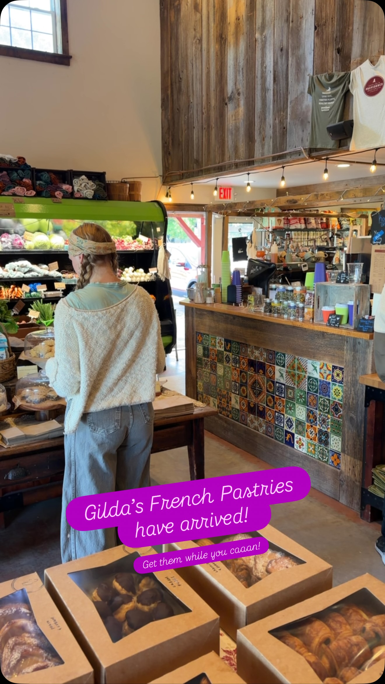 The pastry fairy has done it again! Gilda’s authentic French pastries are arguably the BEST in northern Michigan. That’s why we bring them in every weekend. 🥐🥐🥐❤️❤️❤️ #centrallakemichigan #providenceorganiccafé #bellairemichigan #torchlakemichigan #elkrapidsmichigan